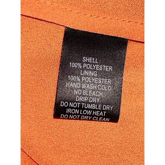 🧡 Peruvian Connection Pleated Silk Skirt – Size 4 – Black Brown Orange Cream 🧡 - Picture 5 of 9